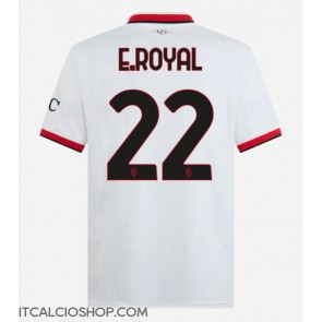 AC Milan Emerson Royal #22 Seconda Maglia 2024-25 Manica Corta